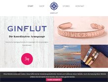 Tablet Screenshot of ginflut.com